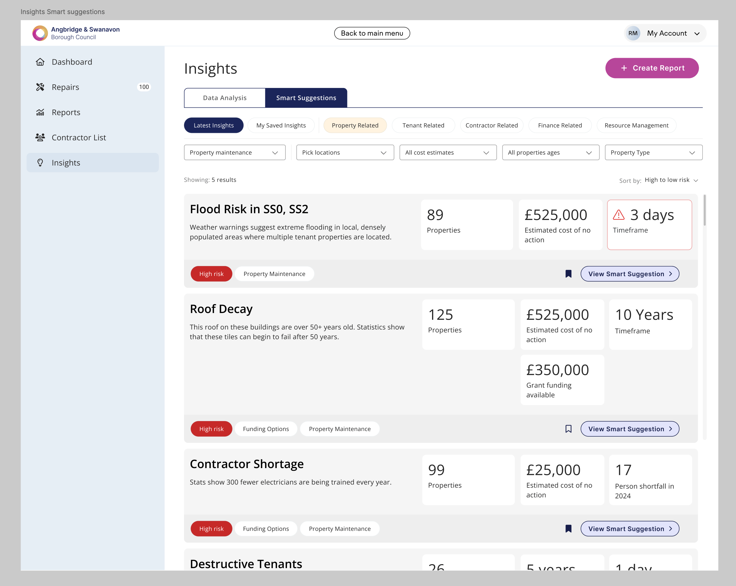 Anders brand wordmark in white placed on top of an image of a modern interior design.